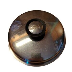 Amway Queen 7.5" Pot Pan Replacement Lid Stainless Steel Lid Only Vintage